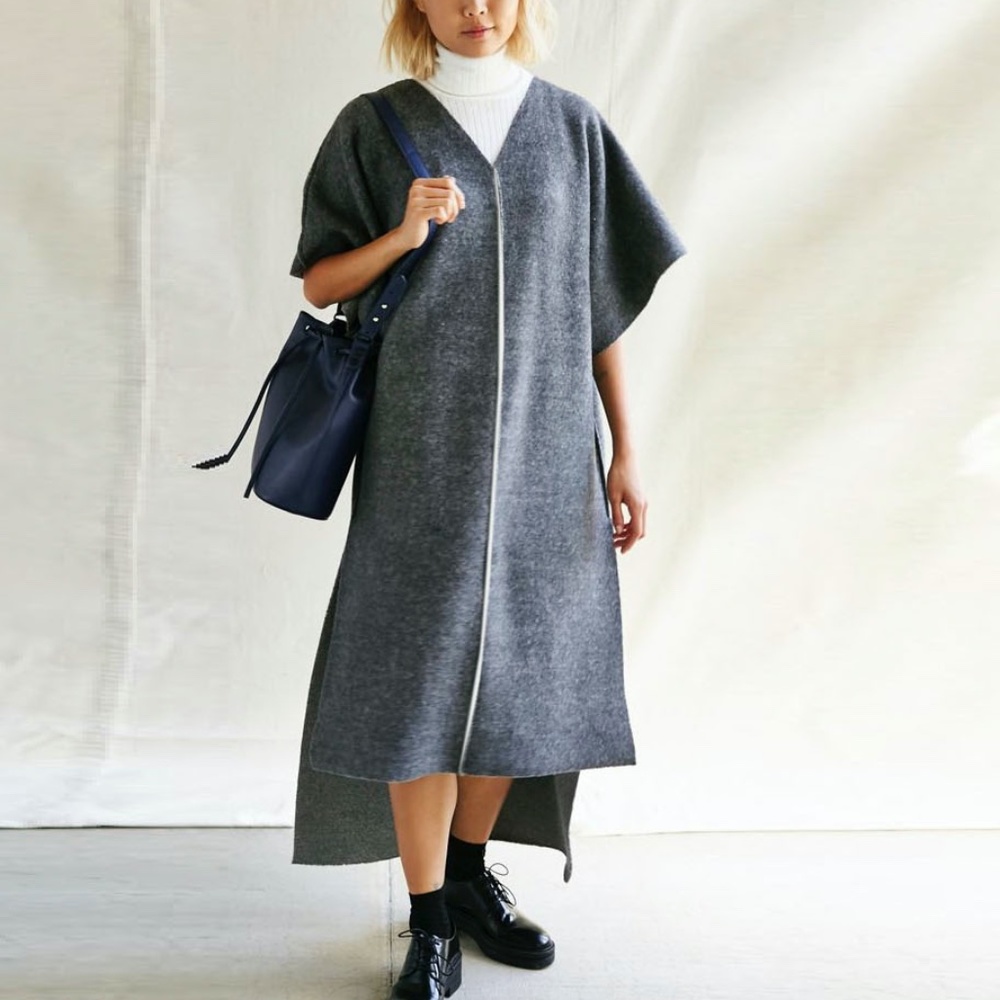 Urban Renewal Remade Cozy Deep Fleece V Duster